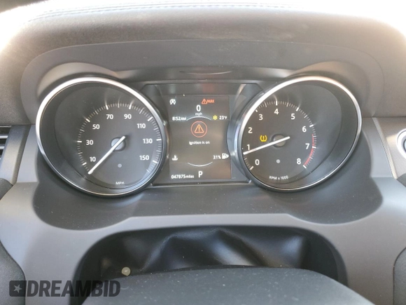 2019 Land Rover Range Rover Evoque SE with VIN SALVP2RX2KH347100, listed as a Copart auction lot 42169485 with 47,875 mi miles and Salvage Title. Bid and sale history available at carsss.com. Image 9.