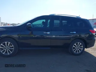 2015 Nissan Pathfinder Platinum with VIN 5N1AR2MN6FC605686, listed as a IAAI auction lot 42164761 with 120,569 mi miles and . Bid and sale history available at DreamBid. Image 15.