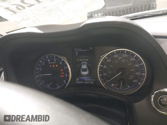 2019 Infiniti Q60 Luxe with VIN JN1EV7EL7KM290268, listed as a IAAI auction lot 42331261 with 95,402 mi miles and . Bid and sale history available at DreamBid. Image 15.