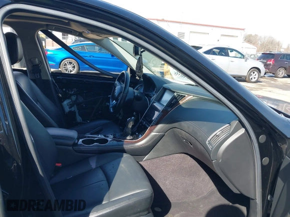 2018 Infiniti Q50 Luxe with VIN JN1EV7AP6JM592321, listed as a IAAI auction lot 41566556 with 109,545 mi miles and . Bid and sale history available at DreamBid. Image 5.