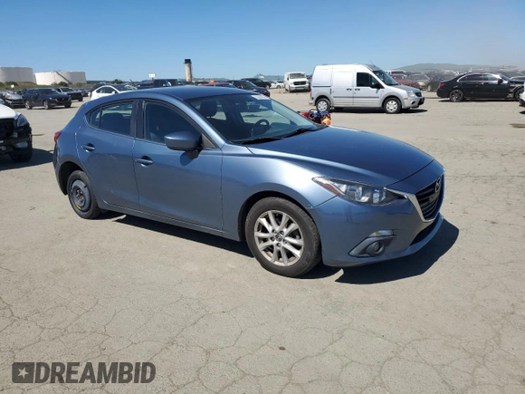 2015 Mazda 3 i Touring with VIN JM1BM1L70F1260719, listed as a Copart auction lot 50264385 with 269,812 mi miles and Clean Title. Bid and sale history available at carsss.com. Image 4.