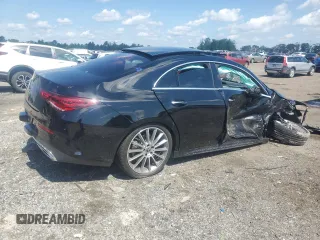 2023 Mercedes-Benz CLA 250 with VIN W1K5J4HB1PN327770, listed as a Copart auction lot 58788115 with 23,291 mi miles and Salvage title. Bid and sale history available at DreamBid. Image 3.