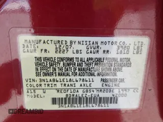2008 Nissan Sentra S with VIN 3N1AB61E18L678611, listed as a Copart auction lot 56008825 with 139,683 mi miles and Salvage Title. Bid and sale history available at DreamBid. Image 12.