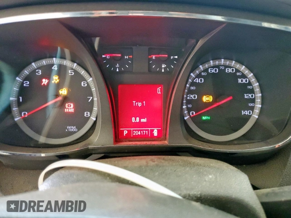 2011 GMC Terrain SLE-1 with VIN 2CTALMEC9B6455417, listed as a Copart auction lot 58839665 with 204,171 mi miles and Clean title. Bid and sale history available at DreamBid. Image 9.