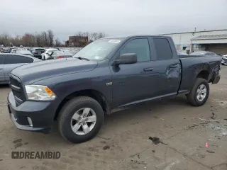 2018 Ram 1500 Express with VIN 1C6RR7FG9JS221779, listed as a Copart auction lot 85546044 with 97,391 mi miles and Salvage Title. Bid and sale history available at carsss.com. Image 1.