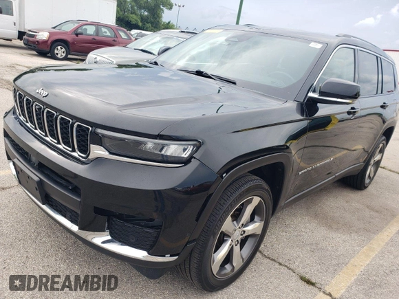 2021 Jeep Grand Cherokee Limited with VIN 1C4RJKBG2M8127060, listed as a IAAI auction lot 42796090 with 90,586 mi miles and . Bid and sale history available at DreamBid. Image 8.
