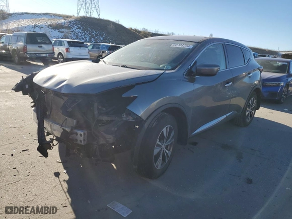 2021 Nissan Murano S with VIN 5N1AZ2AS4MC100303, listed as a Copart auction lot 80788294 with 0 mi miles and Salvage Title. Bid and sale history available at carsss.com. Image 1.