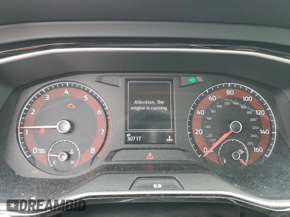 2019 Volkswagen Jetta S with VIN 3VWC57BU2KM214508, listed as a Copart auction lot 57969995 with 30,717 mi miles and Salvage title. Bid and sale history available at DreamBid. Image 9.