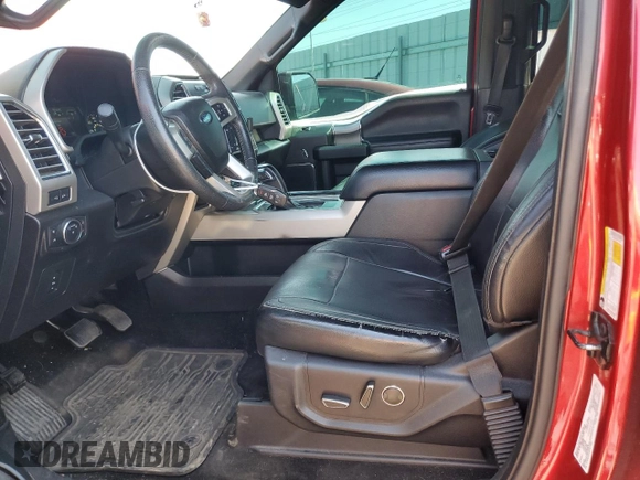 2015 Ford F-150 XLT with VIN 1FTEW1EF2FFA17086, listed as a Copart auction lot 62888355 with 175,134 mi miles and Salvage title. Bid and sale history available at DreamBid. Image 7.