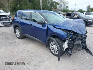 2023 Nissan Rogue S with VIN 5N1BT3AA2PC877568, listed as a IAAI auction lot 41340806 with 11,552 mi miles. Bid and sale history available at carsss.com. Image 1.