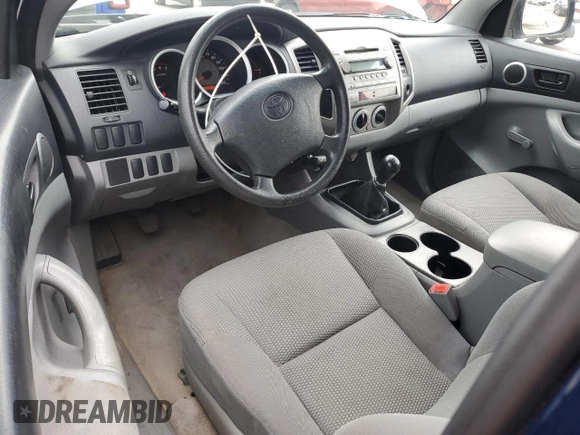 2005 Toyota Tacoma PreRunner with VIN 5TENX62N95Z048570, listed as a Copart auction lot 57967545 with 262,676 mi miles and Salvage title. Bid and sale history available at DreamBid. Image 8.