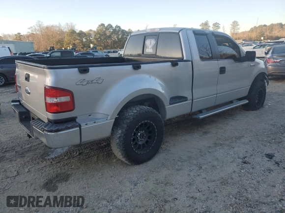 2006 Ford F-150 XLT with VIN 1FTPX04596KB93701, listed as a Copart auction lot 87672425 with 102,128 mi miles and Salvage title. Bid and sale history available at DreamBid. Image 3.