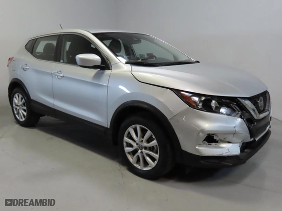 2022 Nissan Rogue Sport S with VIN JN1BJ1AV6NW346941, listed as a Copart auction lot 45403305 with 17,552 mi miles and Salvage Title. Bid and sale history available at carsss.com. Image 1.