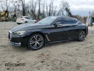 2017 Infiniti Q60 Sport with VIN JN1EV7EL9HM551540, listed as a Copart auction lot 51115645 with 85,435 mi miles and Clean Title. Bid and sale history available at DreamBid. Image 1.