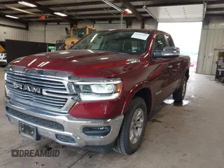 2019 Ram 1500 Laramie with VIN 1C6SRFDT0KN848897, listed as a IAAI auction lot 41993489 with 26,936 mi miles. Bid and sale history available at carsss.com. Image 20.