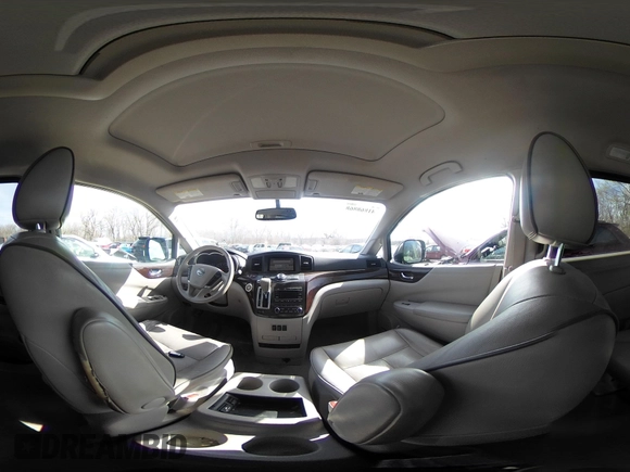 2012 Nissan Quest SL with VIN JN8AE2KP2C9031282, listed as a IAAI auction lot 41868868 with 179,819 mi miles. Bid and sale history available at carsss.com. Image 19.
