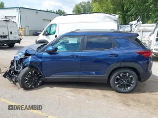 2022 Chevrolet TrailBlazer LT with VIN KL79MPSL7NB061107, listed as a IAAI auction lot 40087203 with 17,855 mi miles. Bid and sale history available at carsss.com. Image 14.