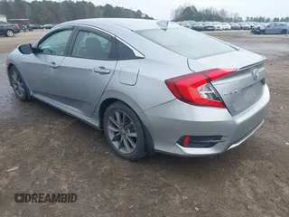 2019 Honda Civic Sedan EX with VIN 19XFC1F36KE206085, listed as a IAAI auction lot 41208449 with 79,860 mi miles. Bid and sale history available at carsss.com. Image 3.