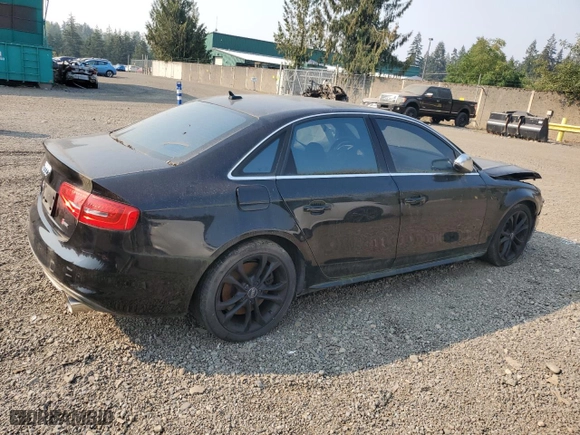 2014 Audi S4 Prestige with VIN WAUKGAFL6EA011627, listed as a Copart auction lot 70135894 with 0 mi miles and Clean Title. Bid and sale history available at carsss.com. Image 3.