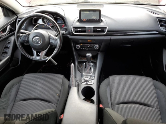 2014 Mazda 3 i Touring with VIN JM1BM1V7XE1195423, listed as a Copart auction lot 56702485 with 113,442 mi miles and Salvage title. Bid and sale history available at DreamBid. Image 8.