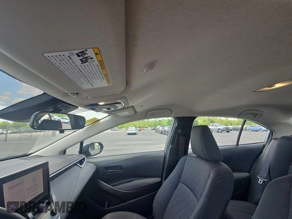 2024 Toyota Corolla LE with VIN 5YFB4MDE8RP139838, listed as a IAAI auction lot 42808970 with 25,157 mi miles and . Bid and sale history available at DreamBid. Image 18.