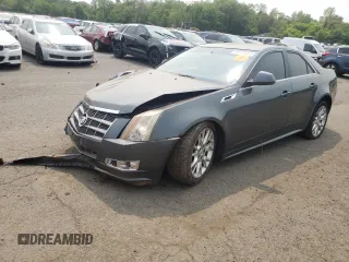 2011 Cadillac CTS Premium with VIN 1G6DS5ED1B0154694, listed as a Copart auction lot 59187255 with Not provided miles and Salvage title. Bid and sale history available at DreamBid. Image 1.