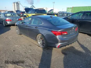 2019 Acura TLX with VIN 19UUB2F30KA002614, listed as a IAAI auction lot 41569334 with 96,320 mi miles and . Bid and sale history available at DreamBid. Image 3.