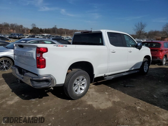 2023 Chevrolet Silverado 1500 LT with VIN 3GCPDDEK1PG337416, listed as a Copart auction lot 46114585 with 37,973 mi miles and Non Repairable. Bid and sale history available at carsss.com. Image 3.