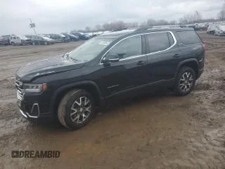 2022 GMC Acadia SLE with VIN 1GKKNRL46NZ100740, listed as a Copart auction lot 84398654 with 62,187 mi miles and Salvage Title. Bid and sale history available at carsss.com. Image 1.