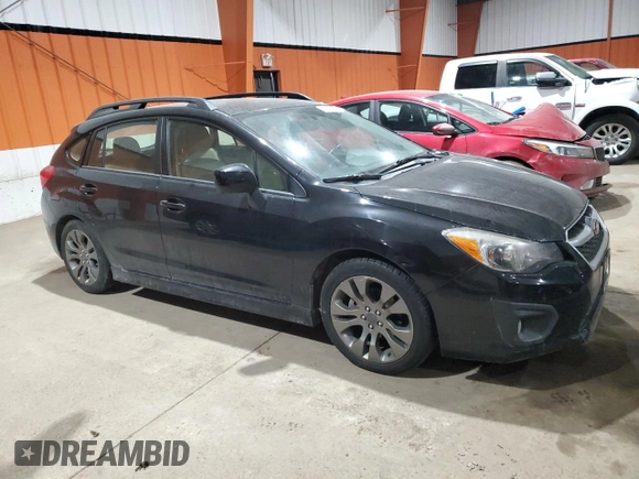 2014 Subaru Impreza Wagon 2.0i Sport Premium with VIN JF1GPAL6XE8316519, listed as a Copart auction lot 85293174 with 91,421 mi miles and Salvage Title. Bid and sale history available at carsss.com. Image 4.