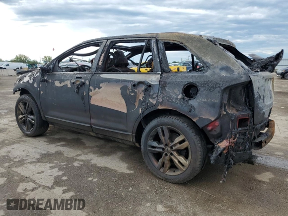 2012 Ford Edge Limited with VIN 2FMDK3KC9CBA48003, listed as a Copart auction lot 69063164 with 0 mi miles and Salvage Title. Bid and sale history available at carsss.com. Image 2.