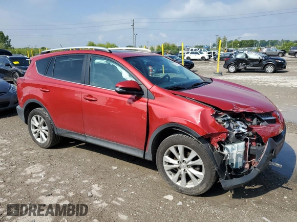 2013 Toyota RAV4 Limited with VIN 2T3DFREV8DW073580, listed as a Copart auction lot 58636725 with 235,302 mi miles and Salvage title. Bid and sale history available at DreamBid. Image 4.