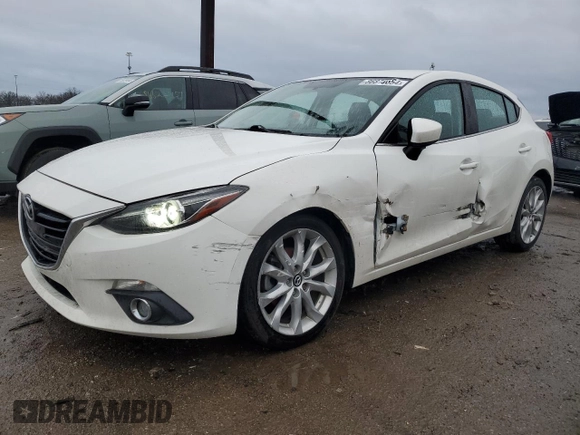 2014 Mazda 3 S Touring with VIN JM1BM1L38E1125578, listed as a Copart auction lot 86875654 with 142,759 mi miles and Salvage Title. Bid and sale history available at DreamBid. Image 1.
