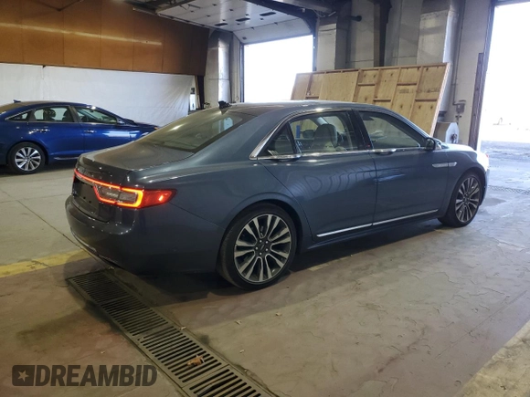 2019 Lincoln Continental Reserve with VIN 1LN6L9NPXK5607469, listed as a Copart auction lot 79840484 with 39,270 mi miles and Salvage Title. Bid and sale history available at carsss.com. Image 3.