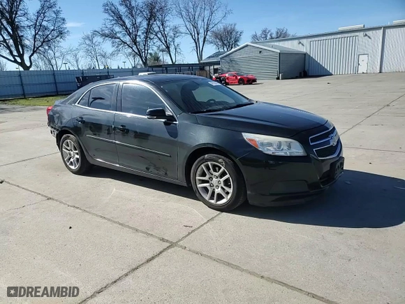 2013 Chevrolet Malibu LT with VIN 1G11C5SA8DF350664, listed as a Copart auction lot 46190945 with 171,905 mi miles and Salvage Title. Bid and sale history available at carsss.com. Image 10.