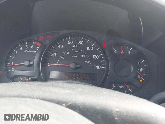 2005 Nissan Titan XE with VIN 1N6BA06A35N548121, listed as a IAAI auction lot 41872775 with 159,782 mi miles. Bid and sale history available at carsss.com. Image 7.