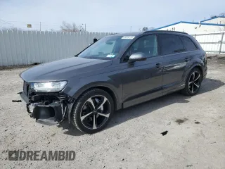 2019 Audi Q7 Premium Plus with VIN WA1LAAF71KD048584, listed as a Copart auction lot 48659135 with 102,170 mi miles and Salvage Title. Bid and sale history available at carsss.com. Image 1.