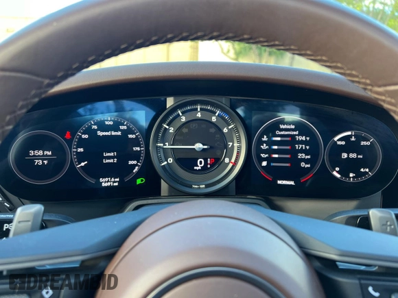 2021 Porsche 911 Carrera with VIN WP0CA2A91MS239859, listed as a Copart auction lot 54248835 with 5,700 mi miles and Non Repairable. Bid and sale history available at carsss.com. Image 8.