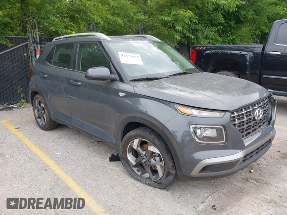 2024 Hyundai Venue SEL with VIN KMHRC8A31RU295469, listed as a IAAI auction lot 42472613 with 10,724 mi miles and . Bid and sale history available at DreamBid. Image 1.