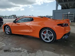 2023 Chevrolet Corvette 2LT with VIN 1G1YB3D45P5105635, listed as a Copart auction lot 59577785 with 16,595 mi miles and Salvage title. Bid and sale history available at DreamBid. Image 2.