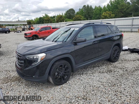 2020 GMC Terrain SLE z VIN 3GKALMEVXLL152547, wystawiony jako Copart lot #58710165 z przebiegiem 114 641 mil mil oraz Szkoda całkowita • Salvage title. Historia ofert i sprzedaży dostępna na DreamBid. Obrazek 1.