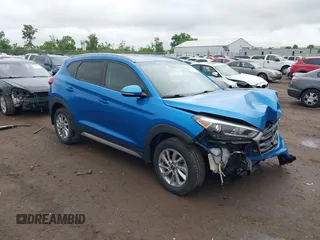 2017 Hyundai Tucson Sport z VIN KM8J33A23HU319048, wystawiony jako IAAI lot #42340603 z przebiegiem 51 738 mil mil oraz . Historia ofert i sprzedaży dostępna na DreamBid. Obrazek 1.