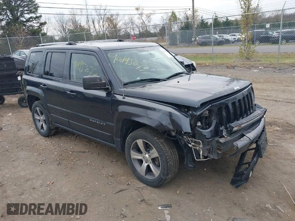 2016 Jeep Patriot Latitude with VIN 1C4NJRFBXGD524016, listed as a IAAI auction lot 40895673 with 157,465 mi miles and . Bid and sale history available at DreamBid. Image 1.