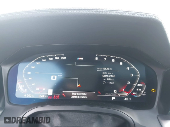 2021 BMW 4 Series M440i xDrive with VIN WBA13AR05MCG58597, listed as a IAAI auction lot 41475262 with 42,626 mi miles and . Bid and sale history available at DreamBid. Image 7.