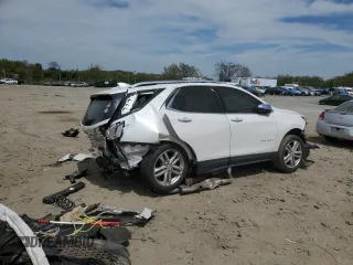 2019 Chevrolet Equinox Premier with VIN 2GNAXPEX8K6276748, listed as a Copart auction lot 52823745 with 90,163 mi miles and Salvage title. Bid and sale history available at DreamBid. Image 3.