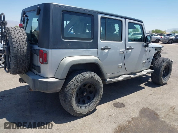 2008 Jeep Wrangler Unlimited X с VIN 1J4GA39198L547328, выставлен на аукционе IAAI как лот 42288915 с пробегом 175 015 миль миль и . История ставок и продаж доступна на DreamBid. Изображение 4.