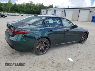 2020 Alfa Romeo Giulia Ti with VIN ZARFANBN5L7629963, listed as a Copart auction lot 60471274 with 35,827 mi miles and Salvage Title. Bid and sale history available at carsss.com. Image 3.