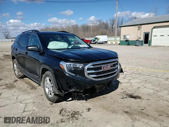 2019 GMC Terrain SLE z VIN 3GKALTEV2KL176883, wystawiony jako Copart lot #50732955 z przebiegiem 102 247 mil mil oraz Szkoda całkowita • Salvage title. Historia ofert i sprzedaży dostępna na DreamBid. Obrazek 10.
