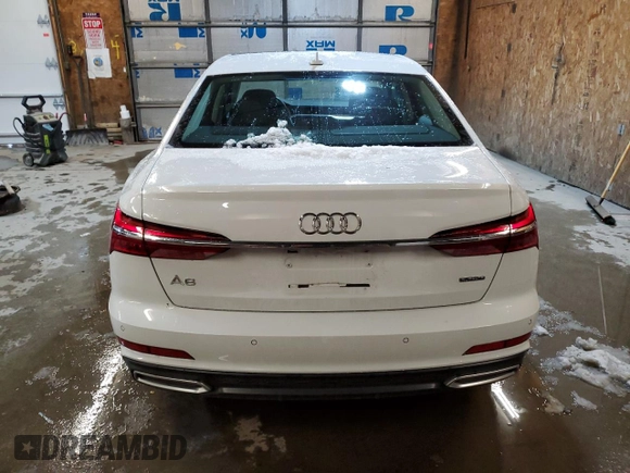 2019 Audi A6 Premium Plus with VIN WAUL2AF21KN028043, listed as a Copart auction lot 72689912 with 56,962 mi miles. Bid and sale history available at carsss.com. Image 6.