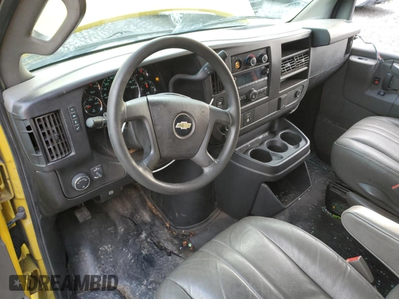 2018 Chevrolet Express Cargo Van with VIN 1GCWGAFG5J1316473, listed as a Copart auction lot 48440095 with 283,565 mi miles and Salvage Title. Bid and sale history available at carsss.com. Image 8.